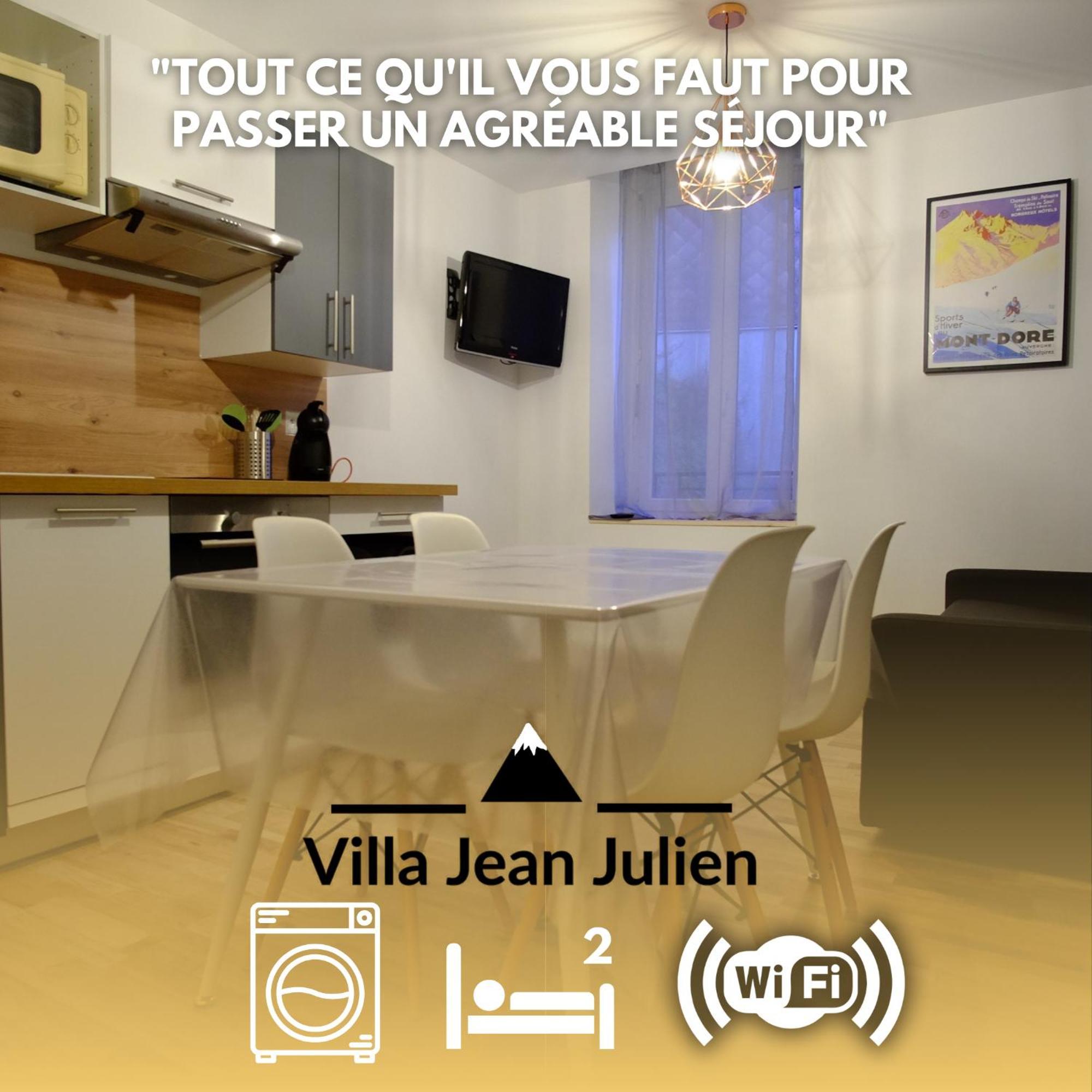 Villa Jean Julien - Le Guéry - Appartement T2bis - 2 chambres - 4 personnes Le Mont-Dore Esterno foto