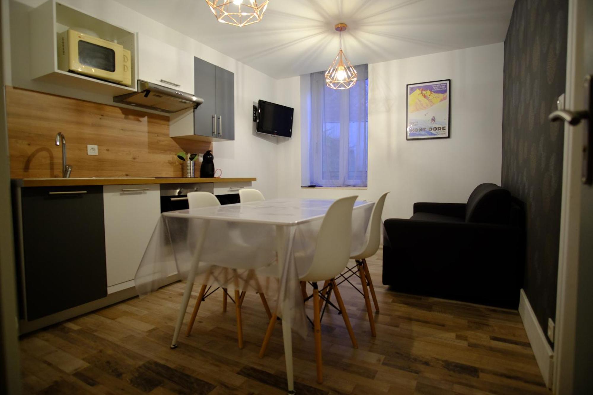Villa Jean Julien - Le Guéry - Appartement T2bis - 2 chambres - 4 personnes Le Mont-Dore Esterno foto